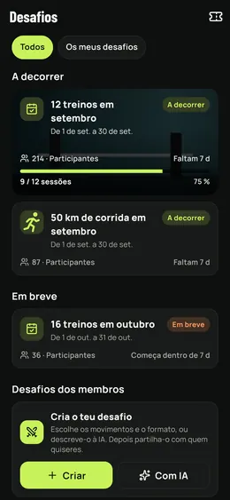 Os desafios em curso e a seguir